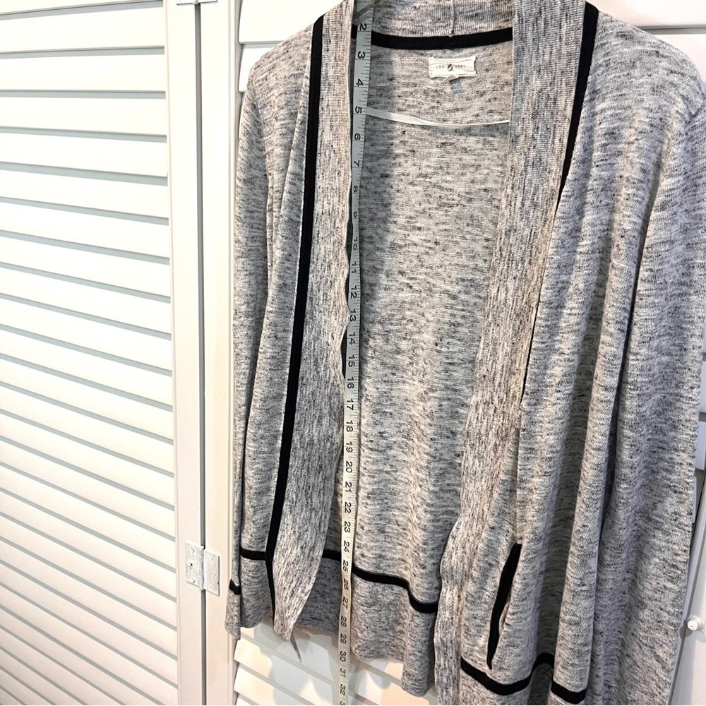 Lou & Grey Open Collar Cardigan